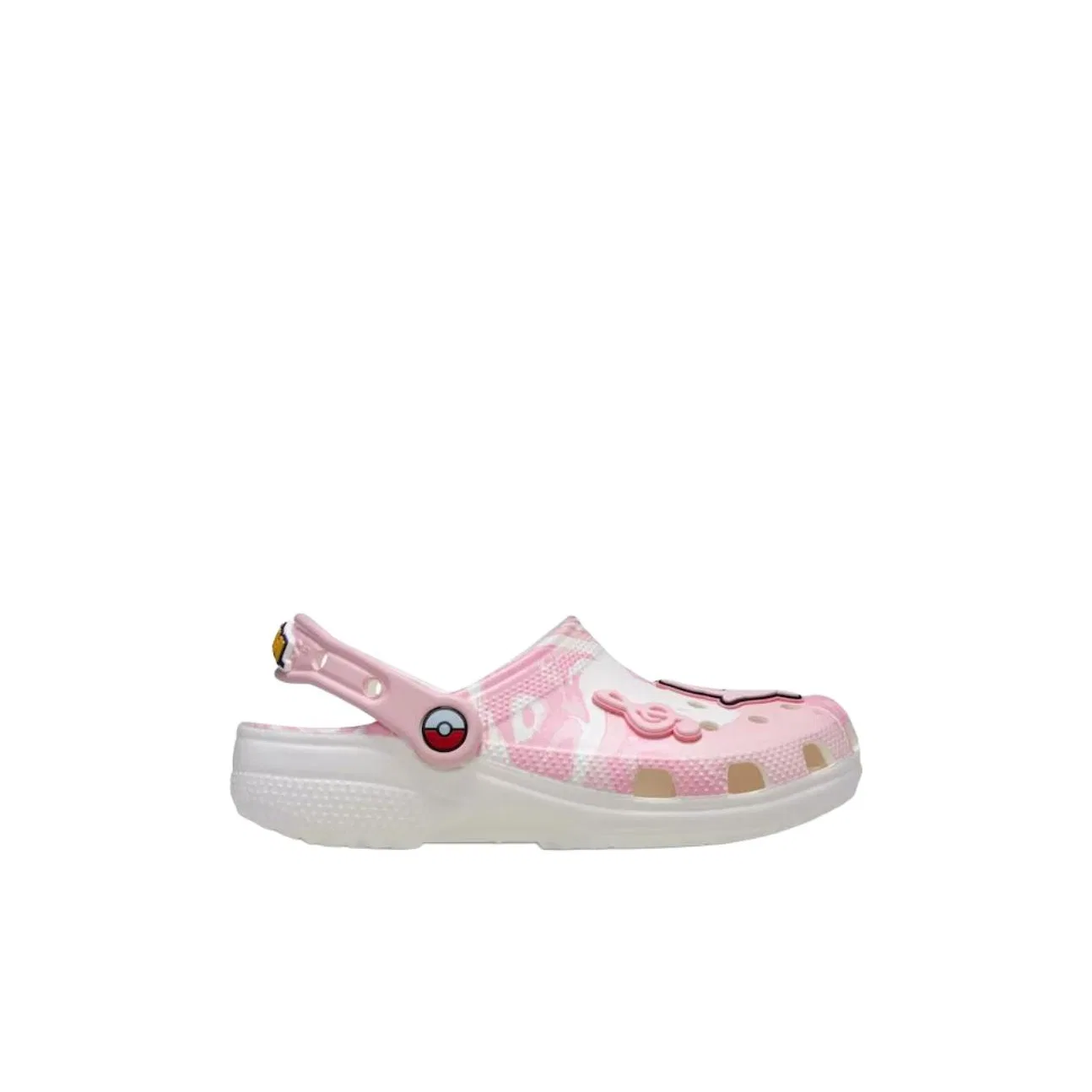 Клоги детские Classic Clog Pokémon Jigglypuff Crocs розовые — фото 3