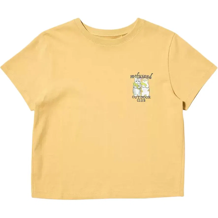 Футболка x Mofusand UNIQLO Bright Yellow