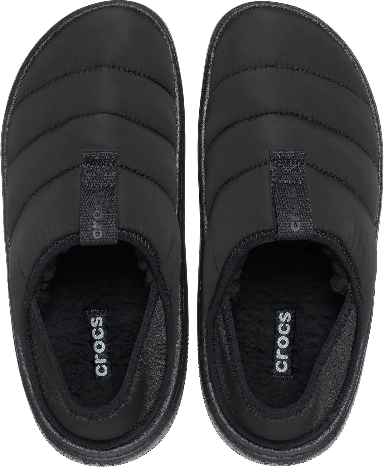 Crocs unisex-adult Classic Puff Moc, черный — фото 2