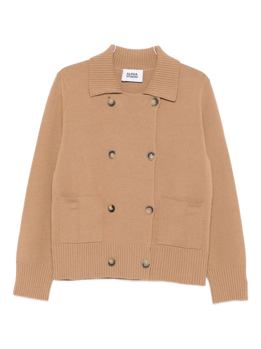 

Шерстяное пальто ALPHA STUDIO, коричневый