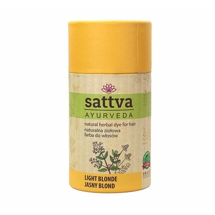 Краска для волос Satva Ayurveda Натуральная хна на травах 150г Sattva — фото 3