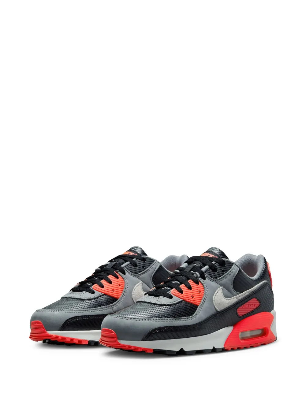 Кроссовки Air Max 90 PRM Black Photon Dust Nike, серый — фото 2
