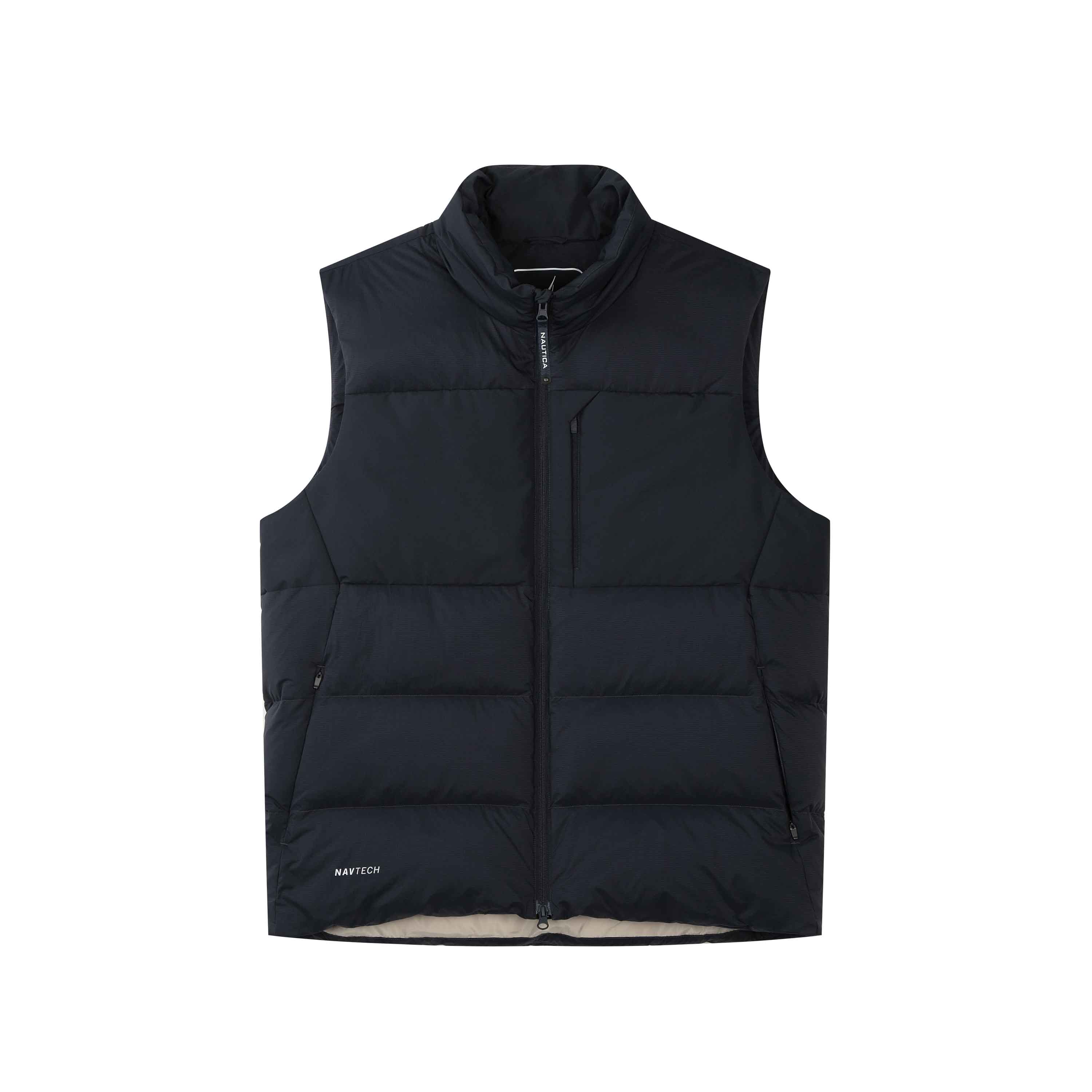 

NAUTICA Мужская пуховая куртка лаймового цвета, Navy Blue