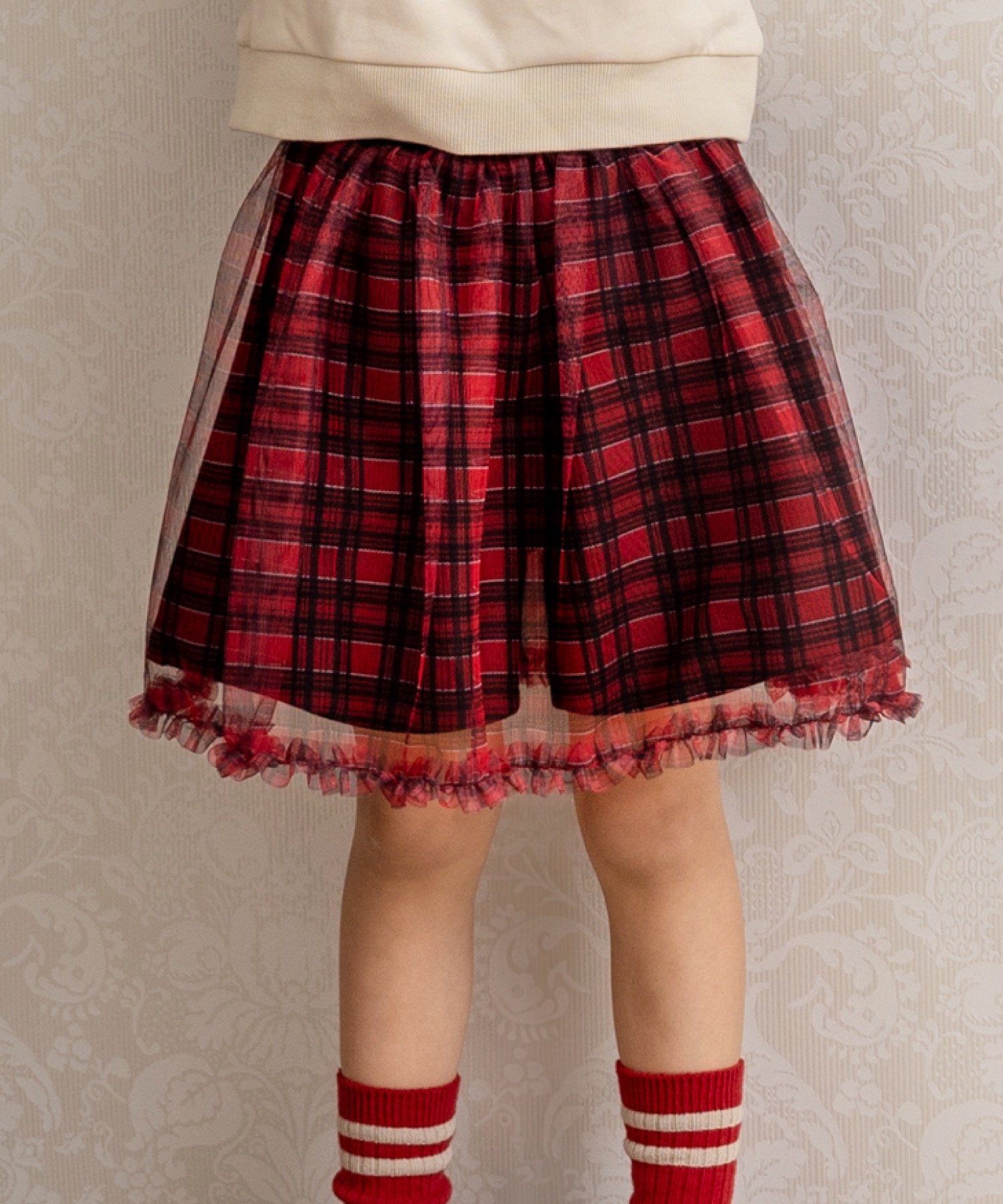 Брюки Тюль-кюлоты «Фея» Panpantutu, Tartan check