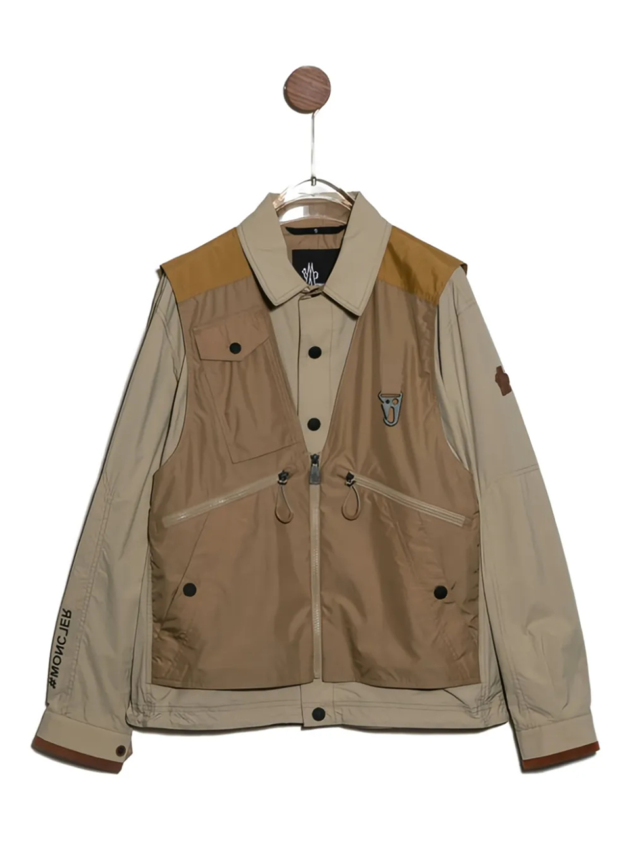 

Куртка комбаль Moncler Grenoble, нейтральный