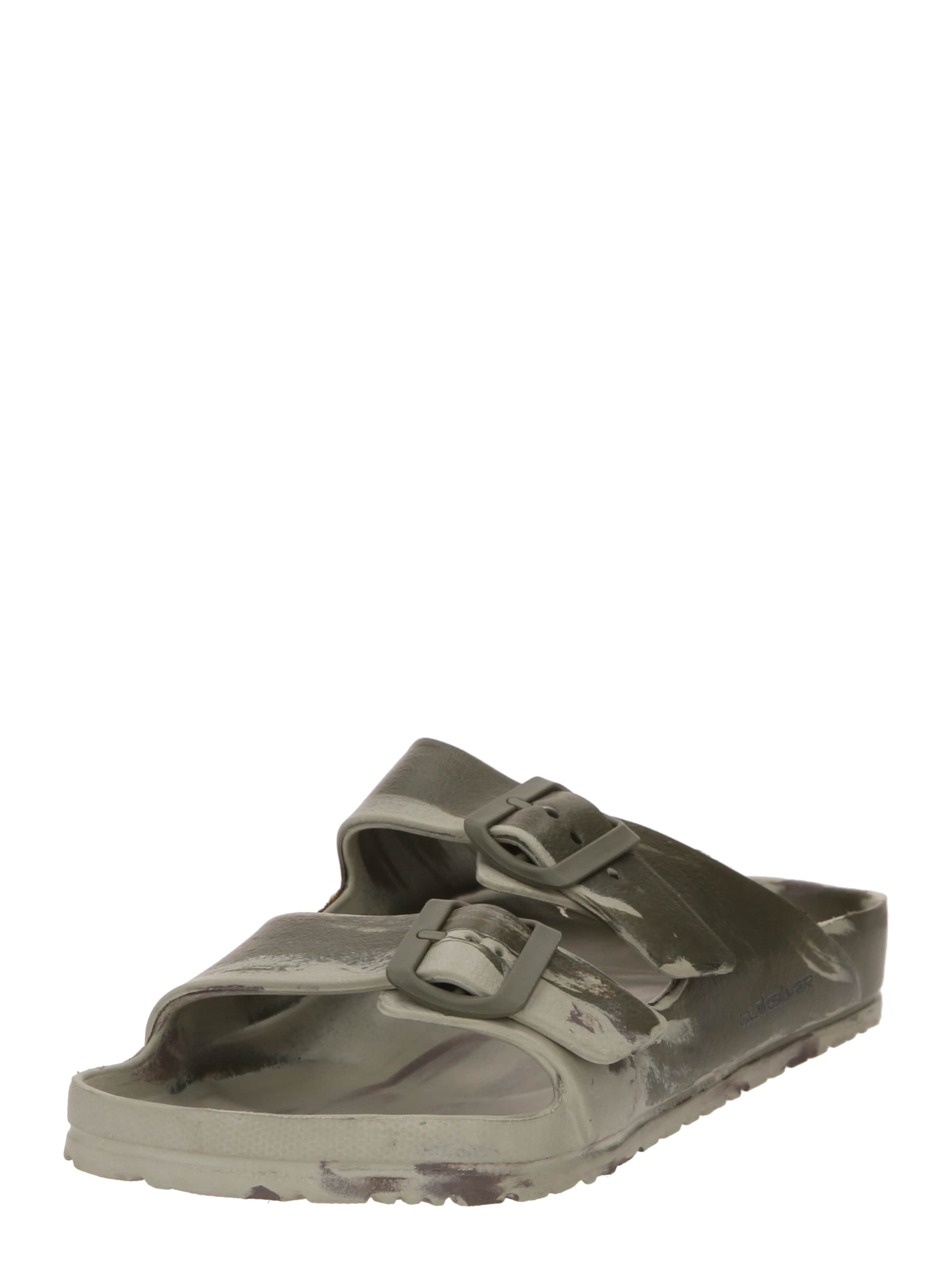 QUIKSILVER Мюли 'Embark' в цвете Olive, Pastel Green