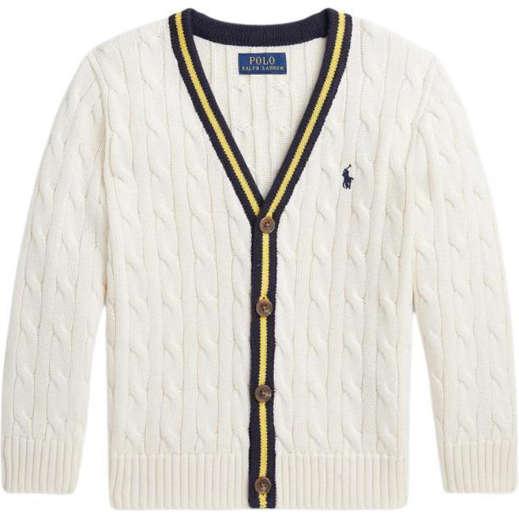 Polo Ralph Lauren Свитер SS24 белый детский