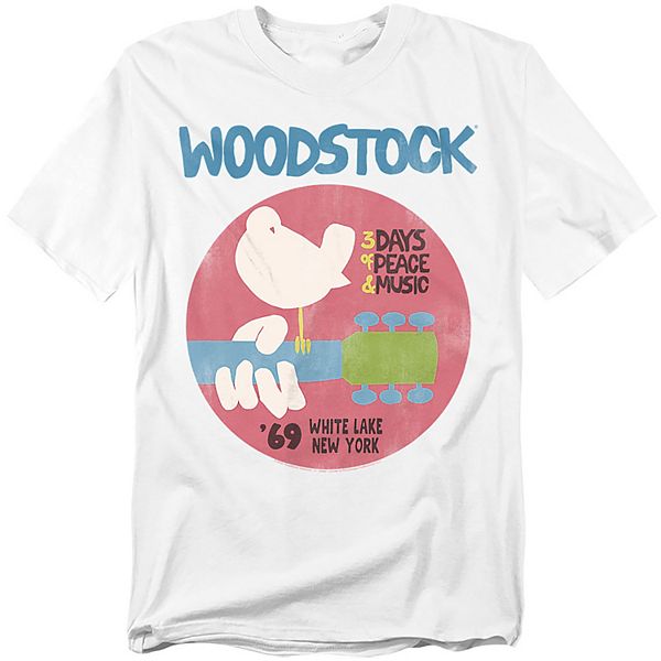 

Футболка Big & Tall Woodstock с принтом Licensed Character