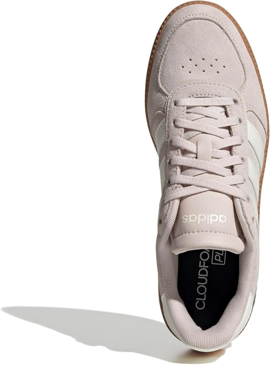 Унисекс кроссовки Adidas Breaknet Sleek, белый/светло-фиолетовый — фото 3