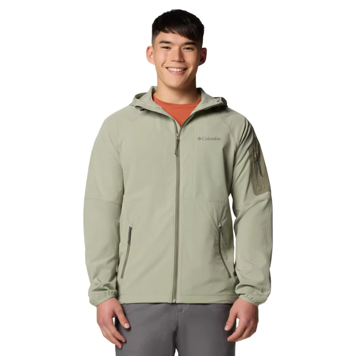 

Куртка Columbia Men's Tall Heights Softshell, светло-зеленый