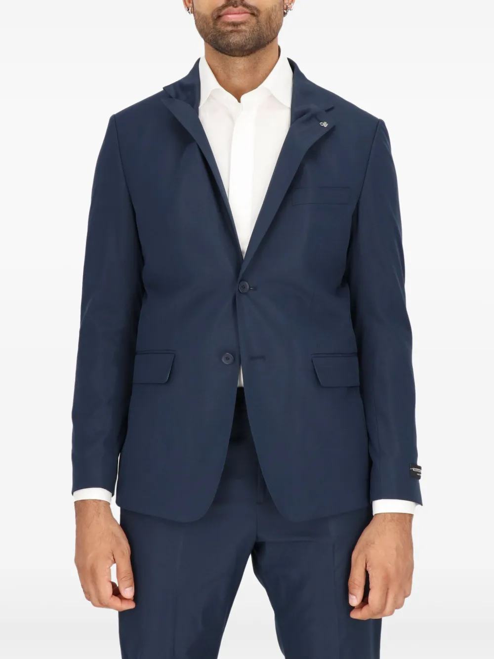 

Однобортный блейзер Scotch & Soda, синий