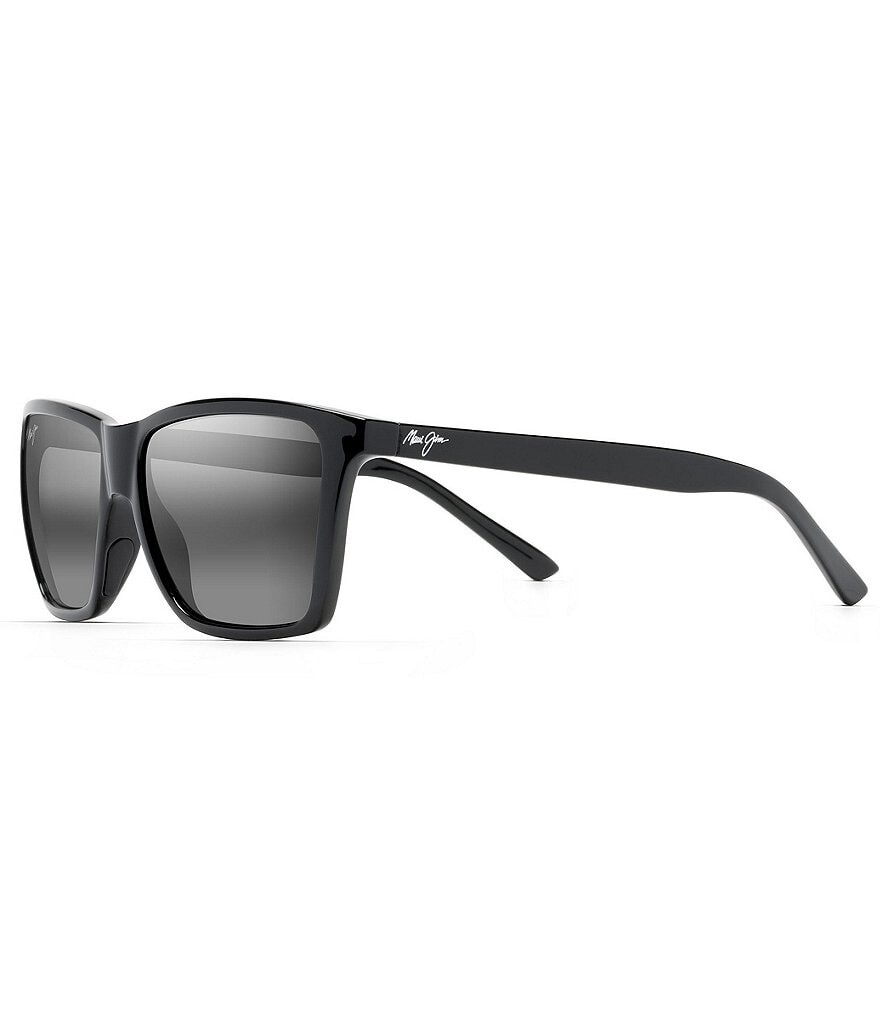 

Круглые солнцезащитные очки Maui Jim Cruzem PolarizedPlus2 57 мм, черный