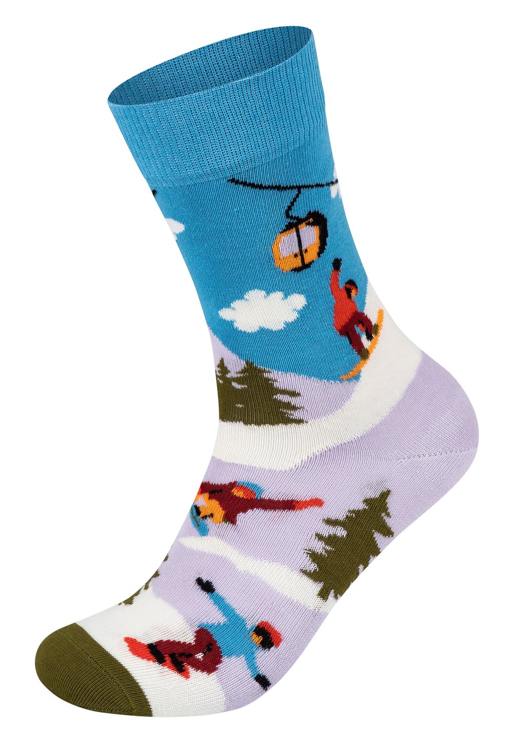 

Носки WINTERWONDERLAND SNOWBOARD SKIING 2 PACK Happy Socks, мультиколор