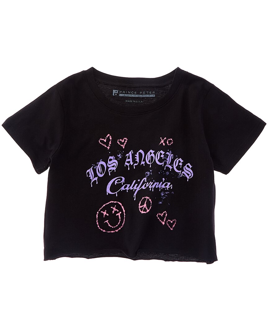 

Футболка Prince Peter Los Angeles California Crop PRINCE PETER COLLECTION, черный