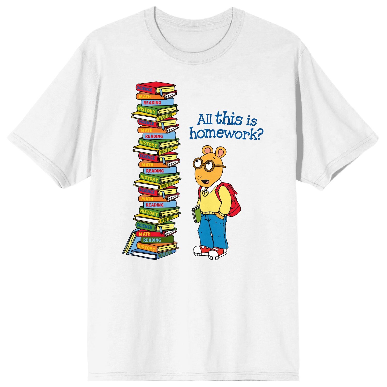 

Мужская классическая футболка с рисунком Артура Licensed Character