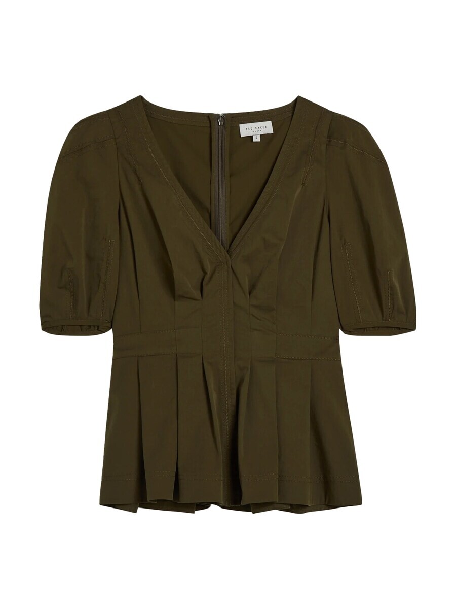 

Блузка с коротким рукавом Ted Baker Blouse Burdur, хаки