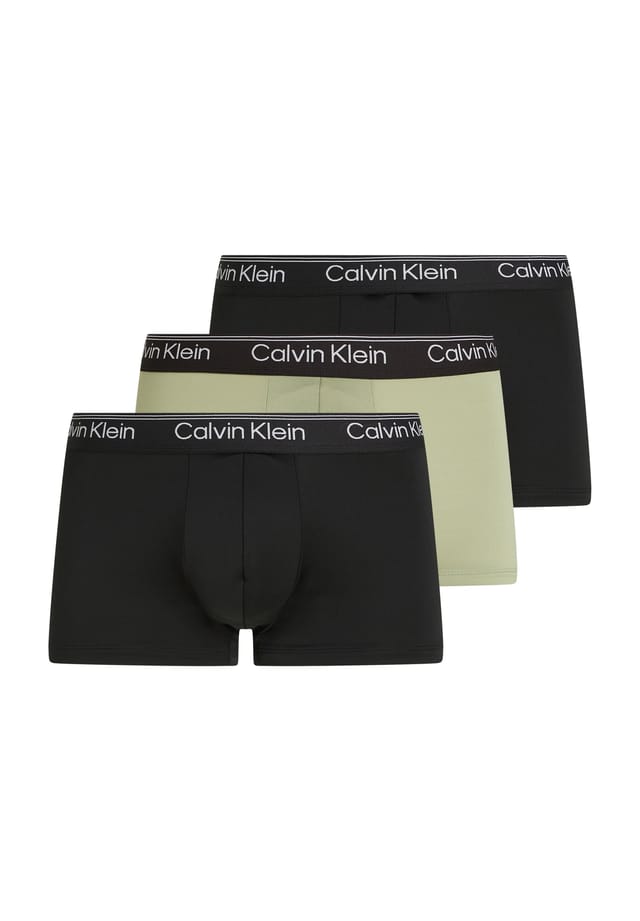

Брюки Intense Power 3 пары пояс с логотипом Calvin Klein, черный