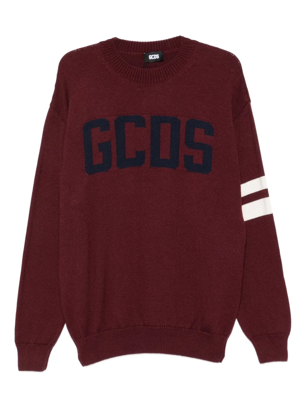 

Свитер с логотипом GCDS, красный