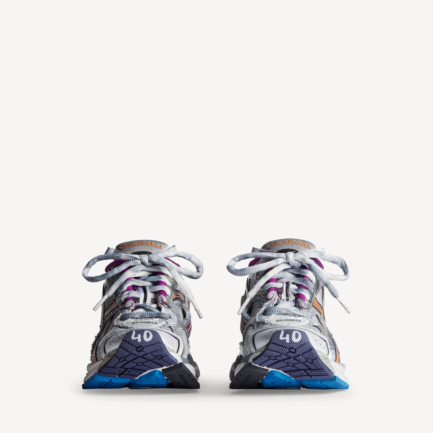 BALENCIAGA Мужские кроссовки Runner в мультиколоре — фото 3