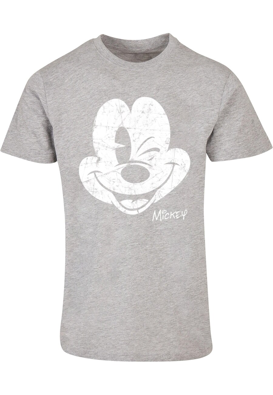 

Рубашка ABSOLUTE CULT Mickey Mouse - Distressed, пятнистый серый