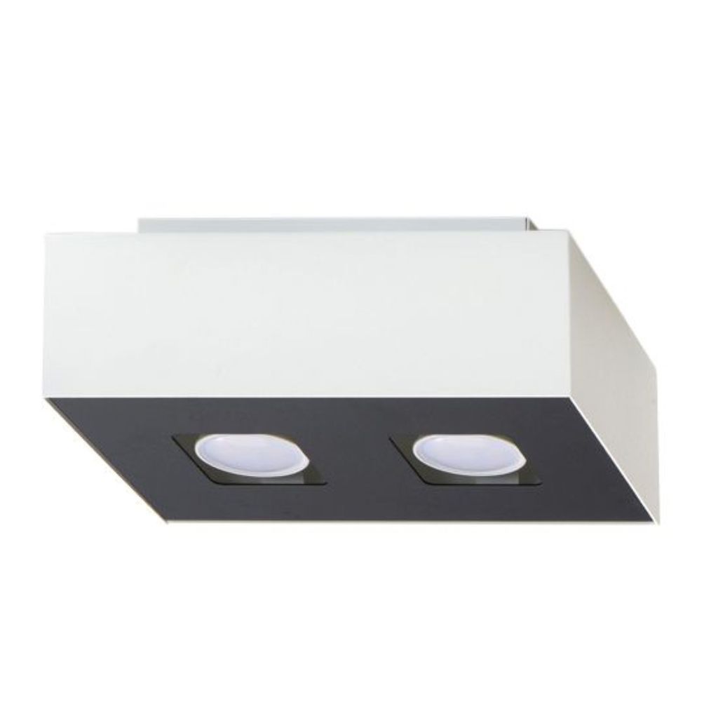 

Потолочный светильник MONO 2 белый 2xGU10 40Вт сталь 11x14x24см Sollux Lighting