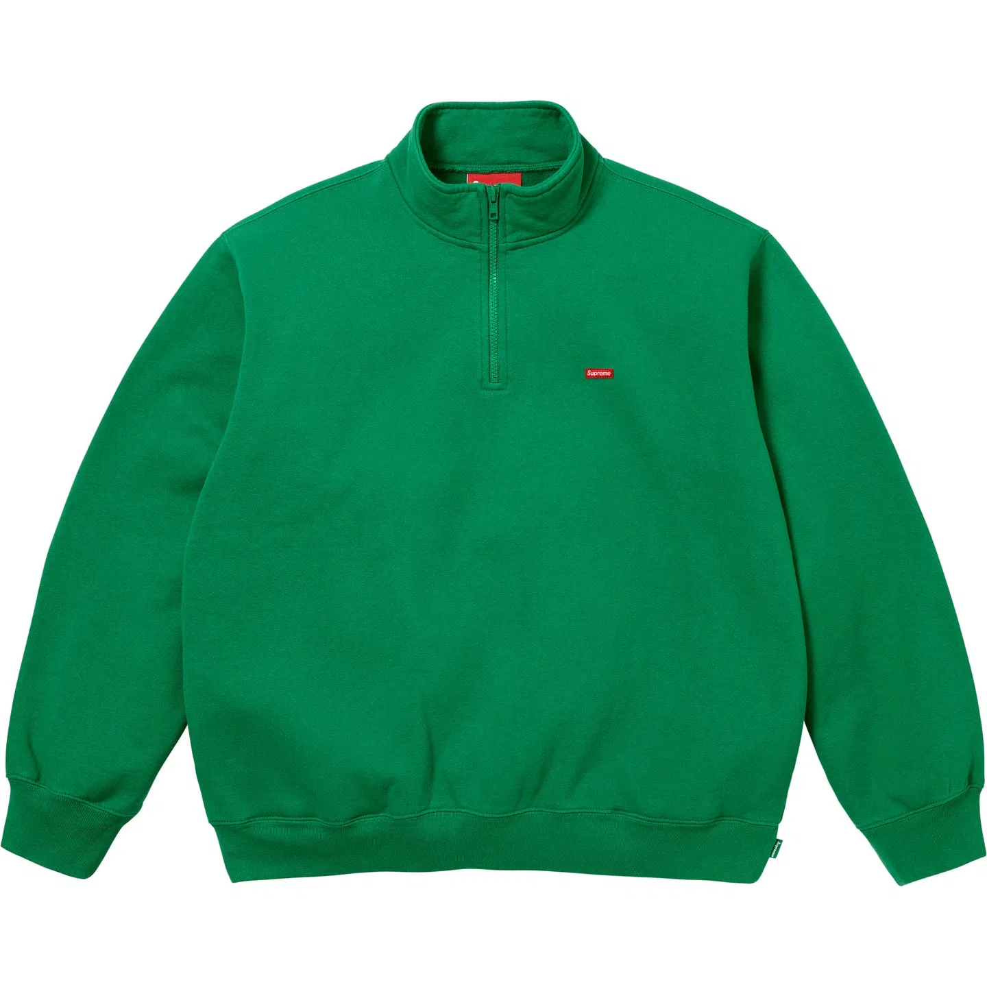 Свитшот Small Box Half Zip Supreme черный — фото 4