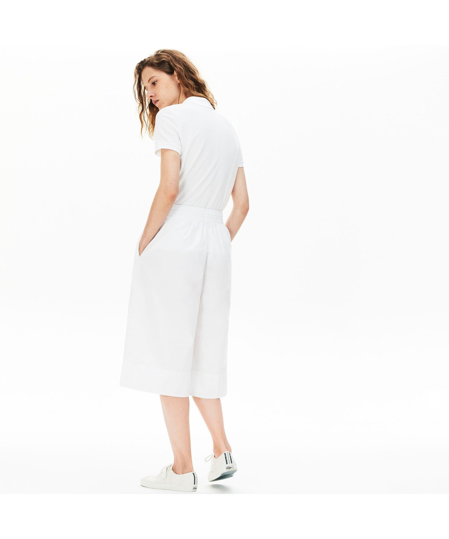 Поло-рубашка LACOSTE White — фото 2