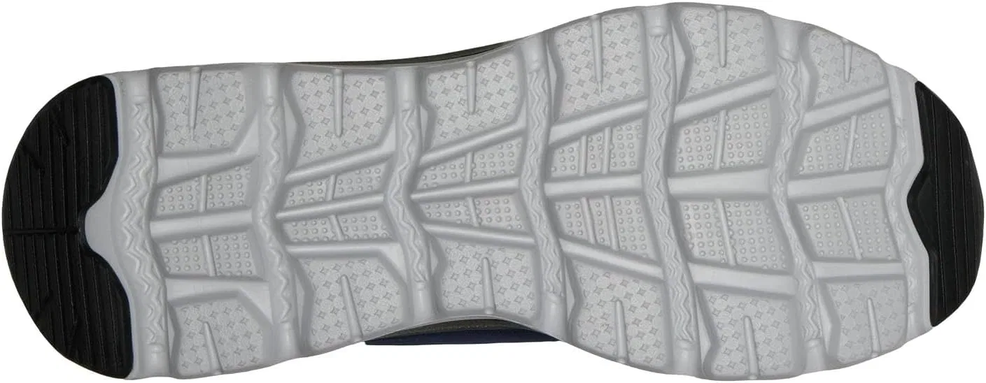 Кроссовки Skechers Glide Step Shoes, Navy Textile Synthetic Trim — фото 2