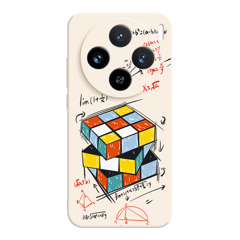 

Чехол для телефона Jiong Bear, DWLBMF70-Magic Cube Texture Black