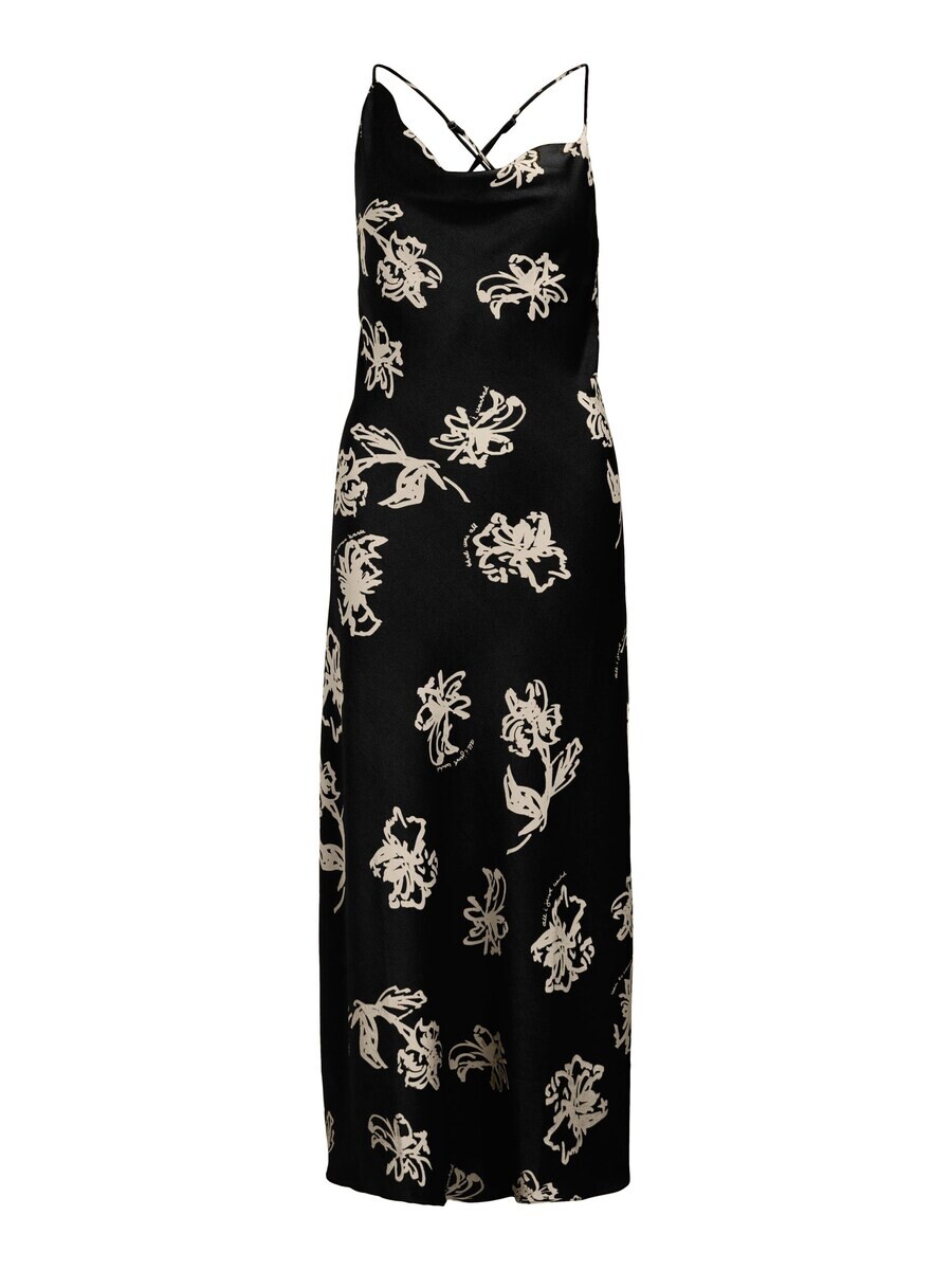 

Платье макси OBJECT Dress ISSY, черный