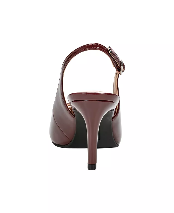 Женские туфли-лодочки Gelli Bow Slingback на каблуке Bandolino, красный — фото 3