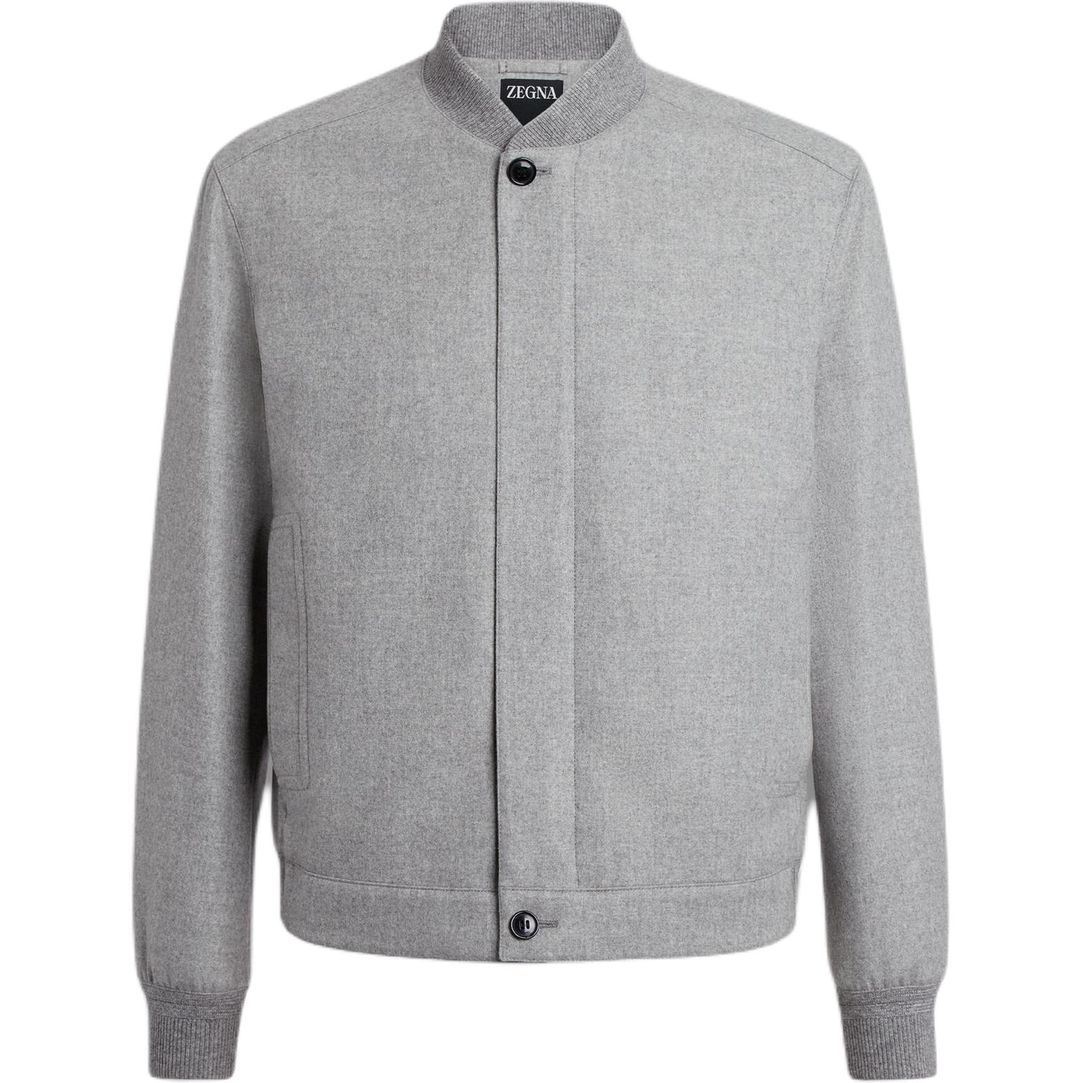 

Zegna Oasi Длинная Куртка на Пуговицах Ermenegildo Zegna, Хизер Грей
