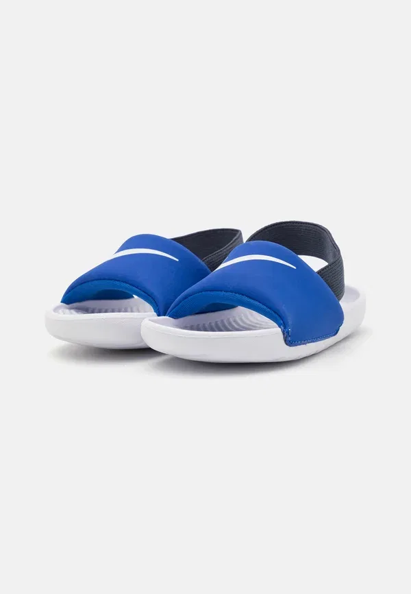 Сланцы Nike Performance Kawa slide pool, цвет игровой синий/белый/грозовой синий — фото 2