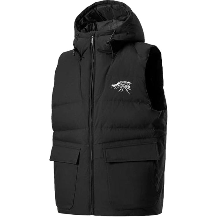 

Мужской пуховик из коллаборации с BAISHAN,LIANMINGKUAN Ecco, черный