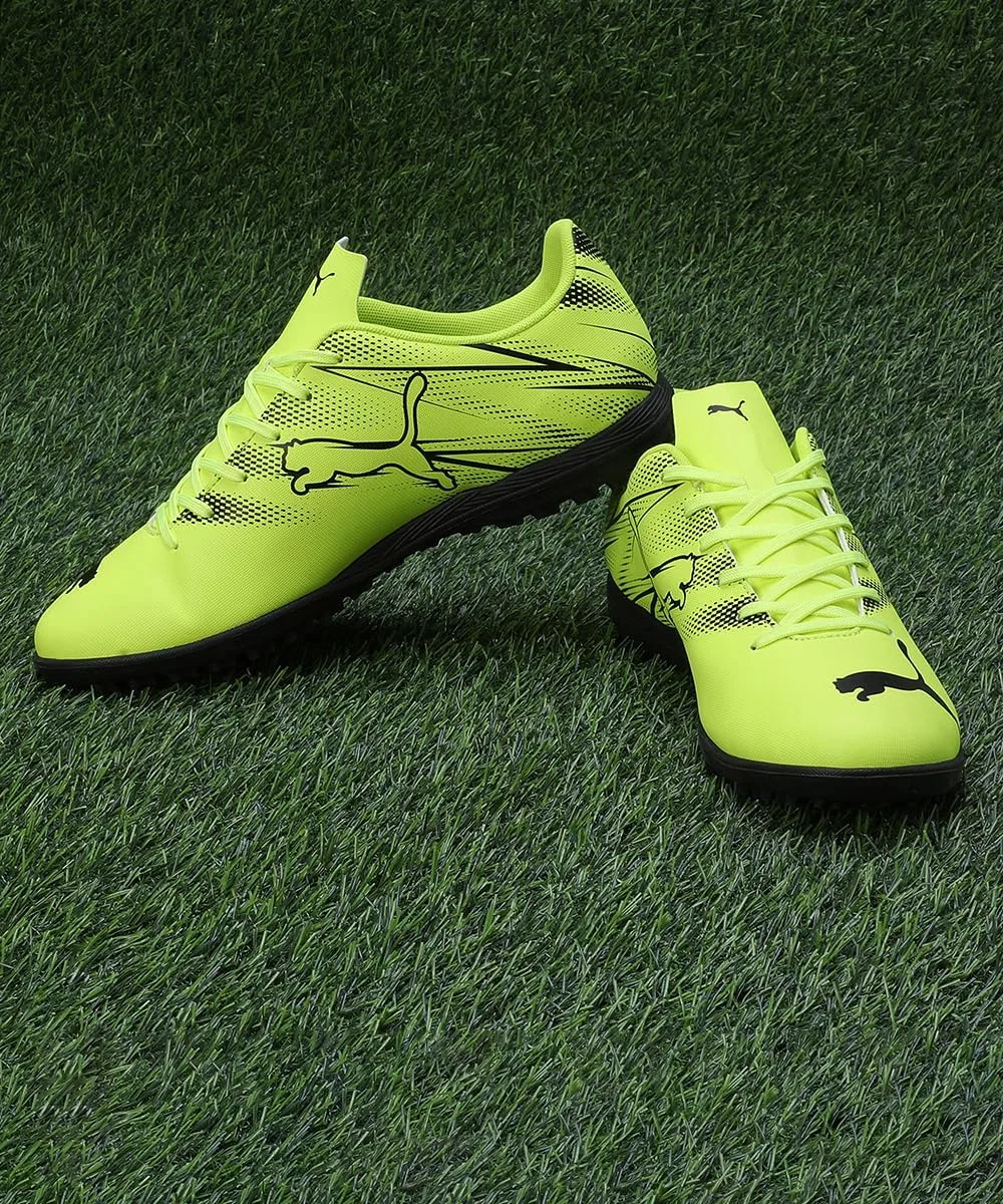 Мужские футбольные бутсы Puma Attacanto Turf Trainer, Green — фото 2