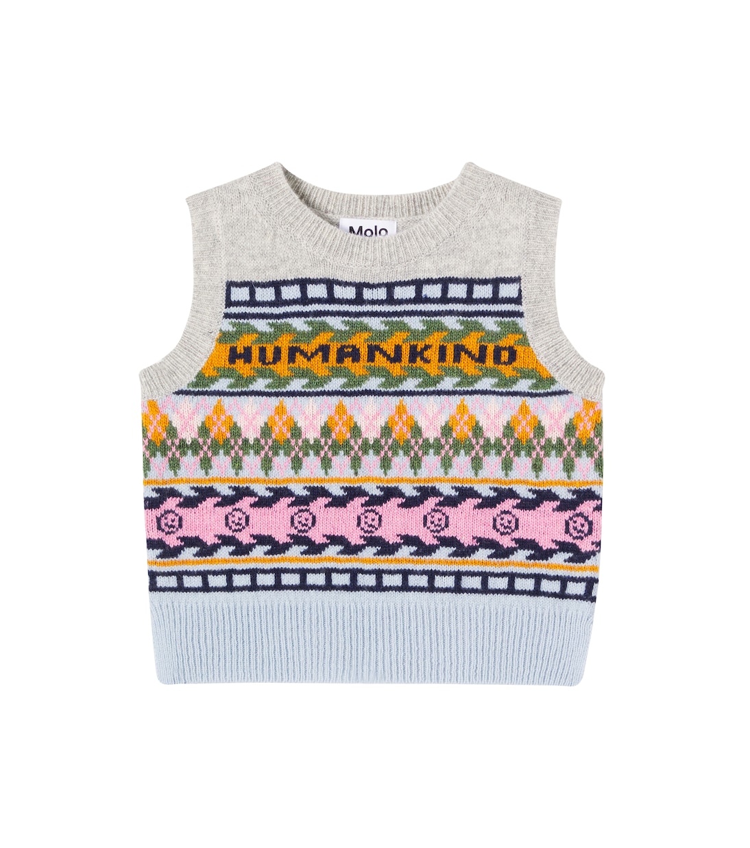 

Вязаный жилет из шерсти Grace Argyle Molo, Kind Argyle