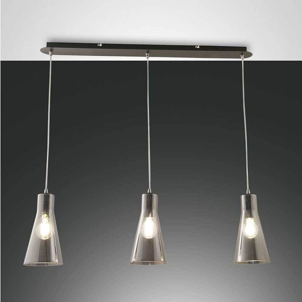 

Подвесной светильник Fabas Luce Dafne E27 3x40W, черный