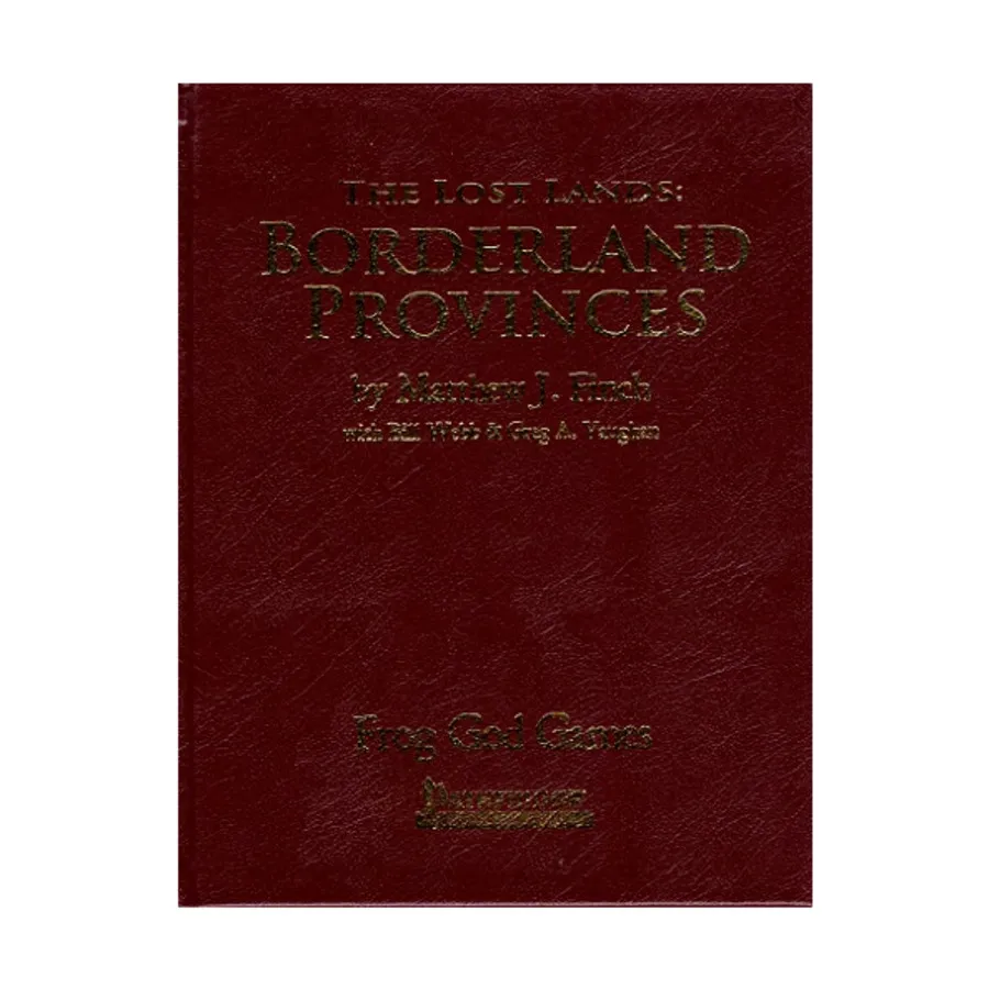 

Borderland Provinces (Pathfinder) (Limited Leather Bound Edition), Lost Lands (Pathfinder), твердый переплет