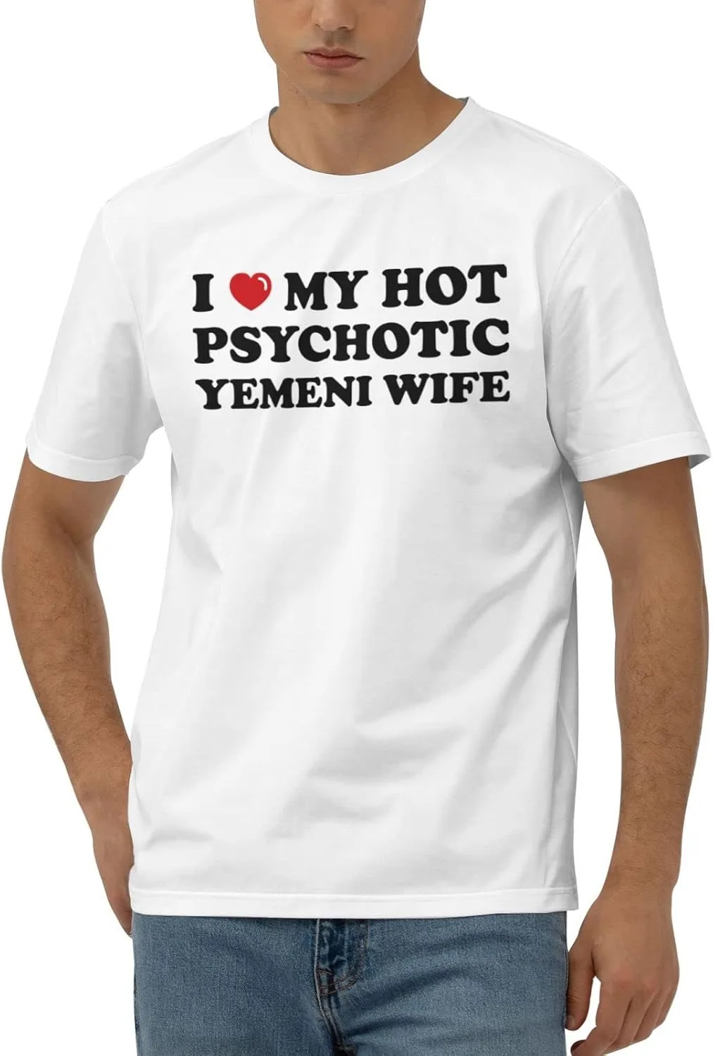 

Футболка Funny Men I Love My Psychotic Yemeni Wife gaeruite