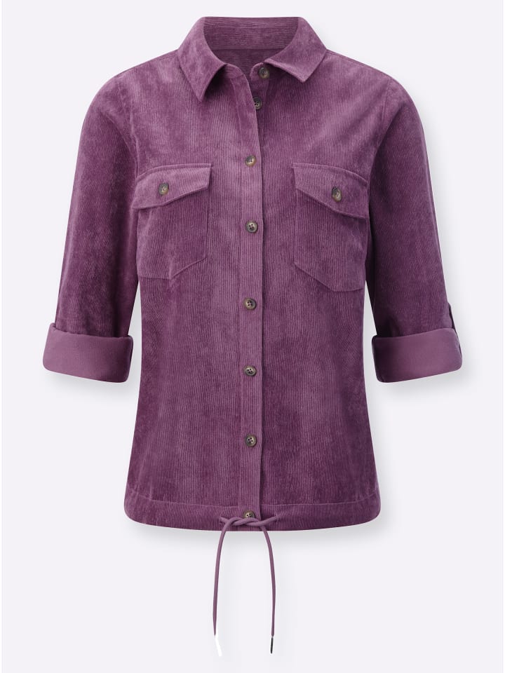 

Блузка с длинными рукавами фиолетового цвета WITT WEIDEN