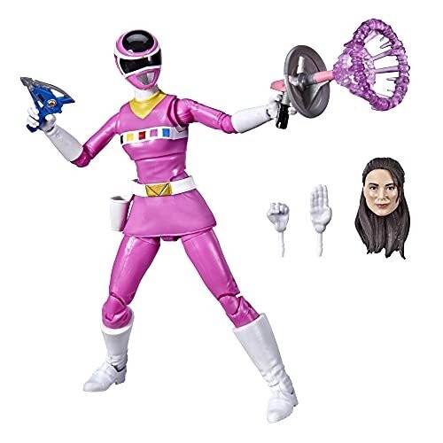 

Коллекция Power Rangers Lightning In Space Pink Ranger — 6-дюймовая коллекционная фигурка с аксессуарами для детей от 4 лет и старше Funko POP!