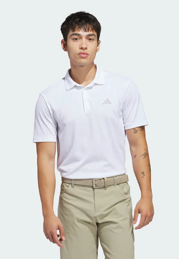 Рубашка-Поло ultimate365 жаккард climacool Adidas Golf, White