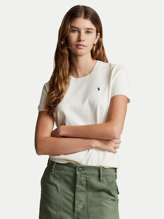 

Свободный свитер 211891673001 Polo Ralph Lauren, экрю