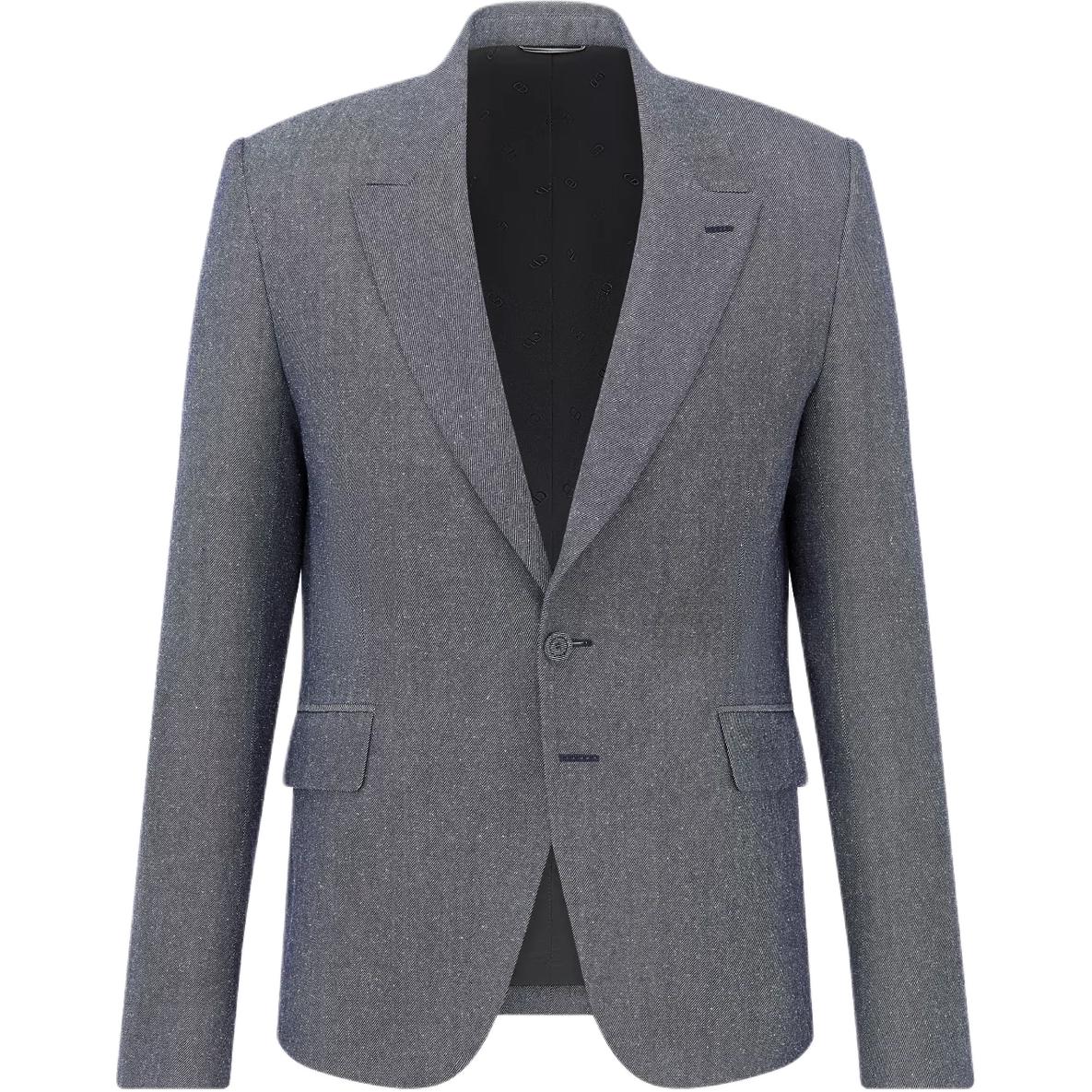 

DIOR Серый пиджак мужской деловой, Gray