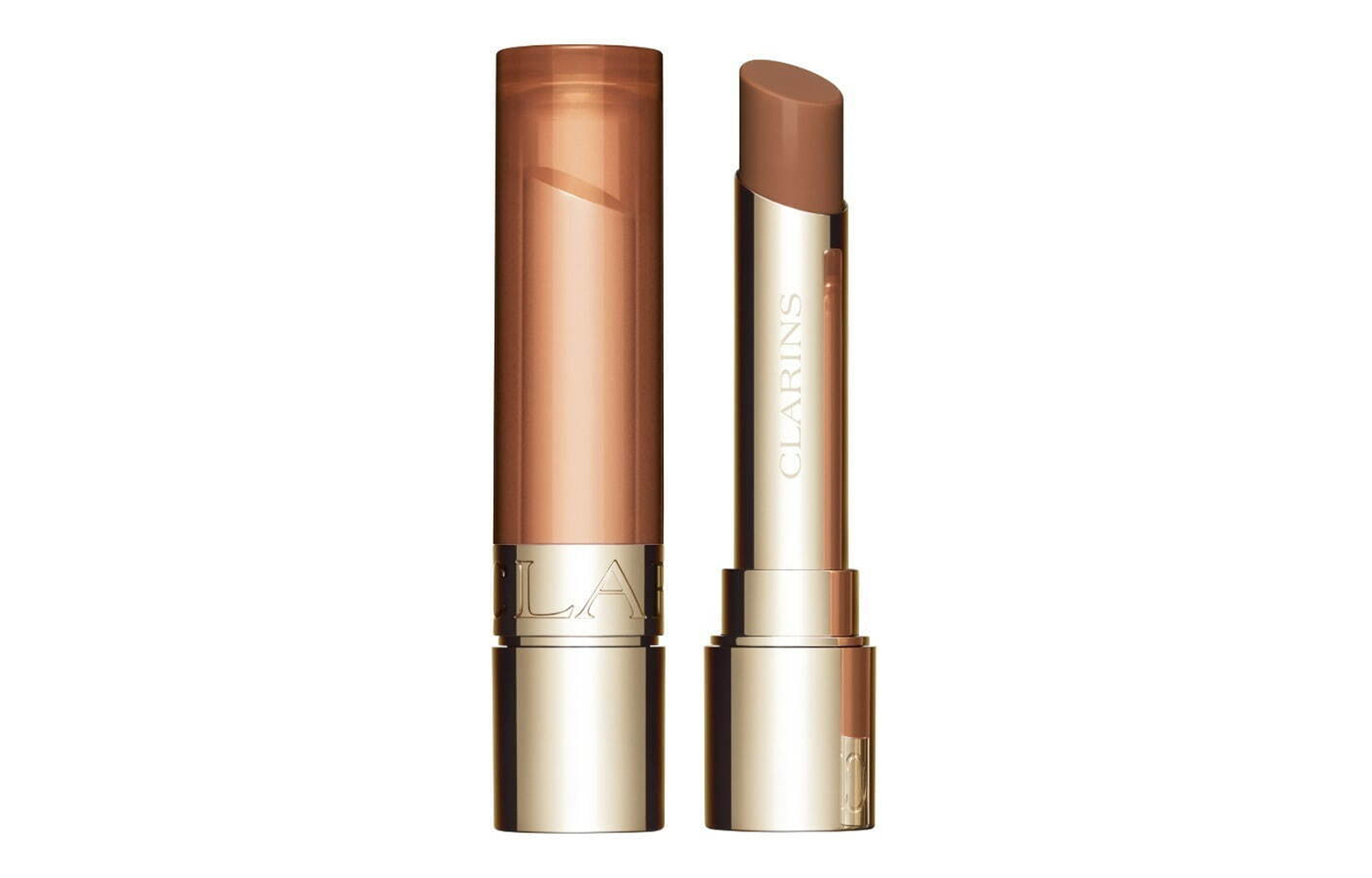 CLARINS Тонирующий бальзам для губ JIAOYUNSHI увлажняет и питает #01 Pale Pink — фото 4