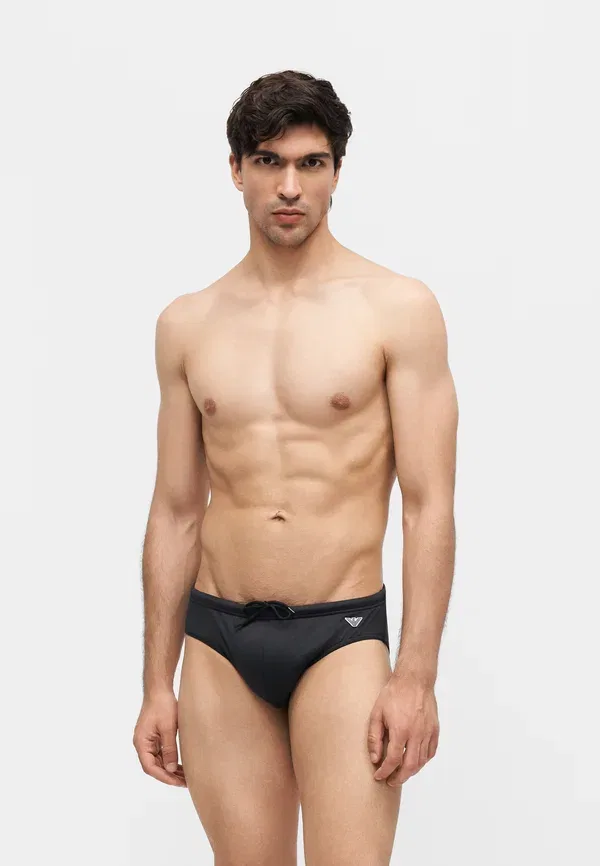 Плавки Emporio Armani Essential Slip Beachwear, черный