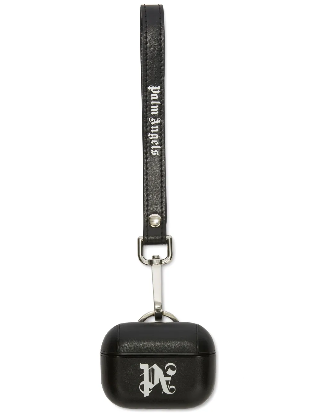 

Футляр для Airpods с монограммой Palm Angels, черный