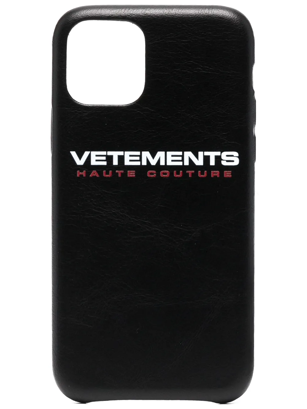 

Чехол для iPhone 11 Pro с логотипом Vetements, черный