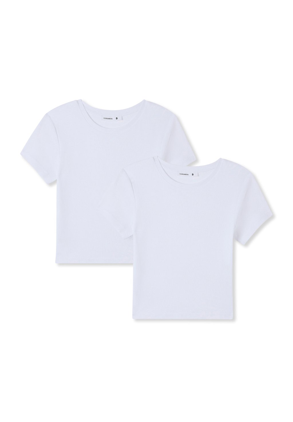 

Базовая футболка PACK OF 2 Terranova, слоновая кость