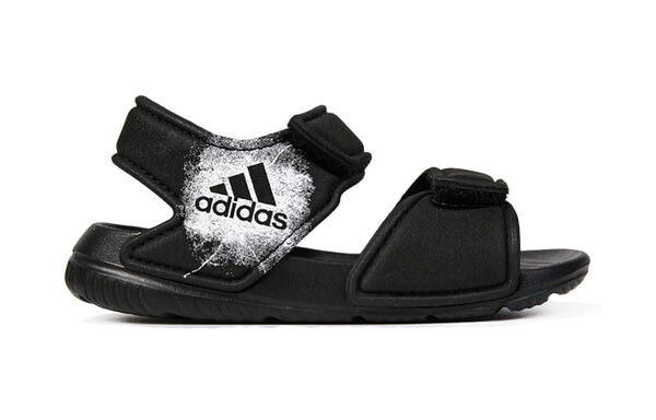 Сандалии altaswim мягкая подошва уютные открытые носки спортивные сандалии Adidas, черный — фото 2